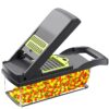 Razatoare multifunctionala pentru legume, fructe, branzeturi, gri