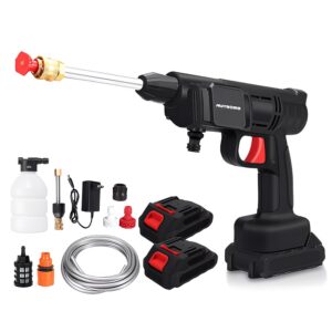 Aparat de spalat cu presiune fara fir, 500W, 3L/min, 30 bar, negru