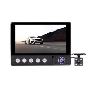 Camera Auto DVR Tripla, Display 4K, Diagonala 4 inch, G-Sensor, Vedere Nocturna,