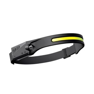 Lanterna led de cap profesionala, frontala, 350 lumeni, cu acumulator intern, 4 moduri lumina,
