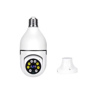 Camera de Supraveghere IP 360° WI-FI tip bec cu Senzor miscare