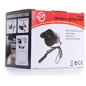 Pompă de aer electrică SG Plug pentru umflare și dezumflare Pat cu aer