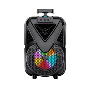 Boxa Bluetooth activa cu telecomanda, portabila,15W, tip troller bass puternic